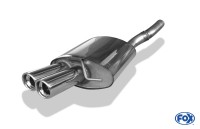 FOX Endschalldämpfer Ø63,5mm 2x90 Typ 17 passend für VW Passat 3C/CC FOX Endschalldämpfer Ø63,5mm 2x90 Typ 17 passend für VW Passat 3C/CC