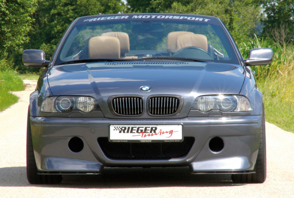 Rieger Spoilerstoßstange CS-Look für BMW 3er E46 Coupé 02.98-12.01 (bis Facelift)