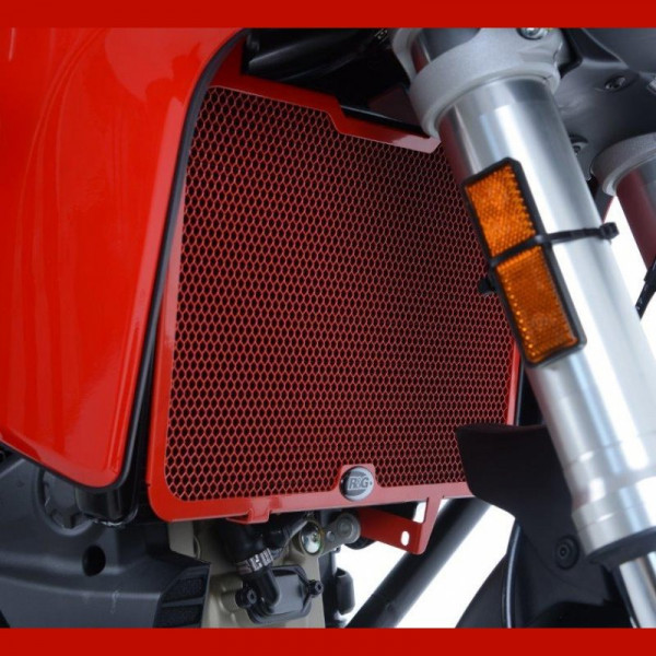 R&G Kühlergitter Wasserkühler "RED" Ducati Multistrada 950 2017-