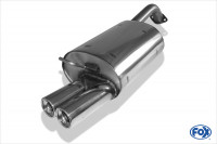 FOX Endschalldämpfer 2x80 Typ 13 passend für Toyota Corolla E12 Hatchback TS Kompressor FOX Endschalldämpfer 2x80 Typ 13 passend für Toyota Corolla E12 Hatchback TS Kompressor