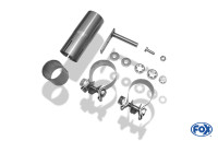 FOX Endschalldämpfer passend für Opel Corsa E 115x85 Typ 32 FOX Endschalldämpfer passend für Opel Corsa E 115x85 Typ 32