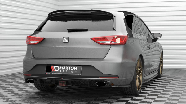 Spoiler CAP V.2 passend für Seat Leon Cupra Sportstourer Mk3 Facelift