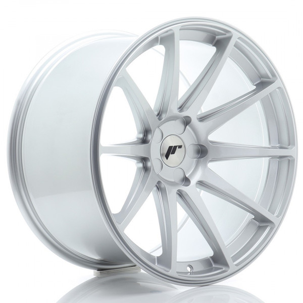 JR Wheels JR11 20x11 ET20-30 5H Blank Silver