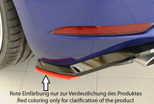 Rieger Heckschürzenansatz seitlich rechts für VW Golf 7 R-Line 5-tür. 02.17- (ab Facelift)