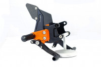 MG Biketec Sportfussrastenanlage passend für KTM 1190 RC8 ab 2008 MG Biketec Sportfussrastenanlage passend für KTM 1190 RC8 ab 2008