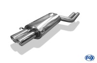 FOX Endschalldämpfer 2x76 Typ 17 passend für Audi A8 D2 FOX Endschalldämpfer 2x76 Typ 17 passend für Audi A8 D2