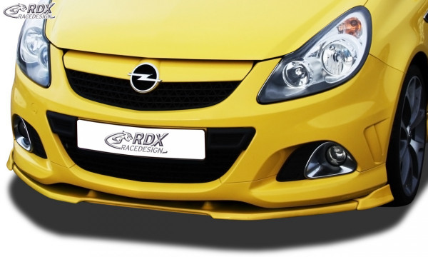 RDX Frontspoiler VARIO-X für OPEL Corsa D OPC -2010 (Passend an OPC bzw. Fahrzeuge mit OPC Frontstoß