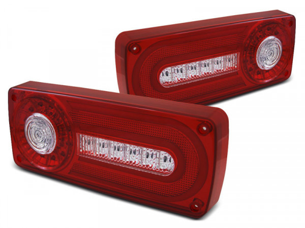 LED Rücklichter rot weiß passend für Mercedes W463 G-Klasse 90-12