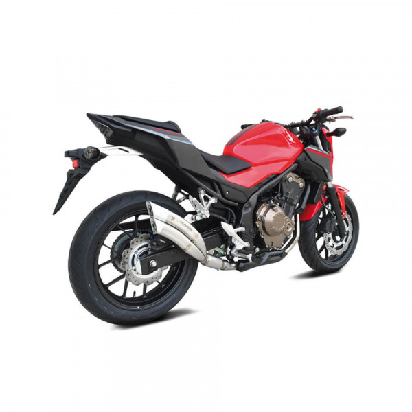 IXRACE Edelstahl-Endtopf für Honda CBR 500 R / CB 500 F, 16- E-geprüft