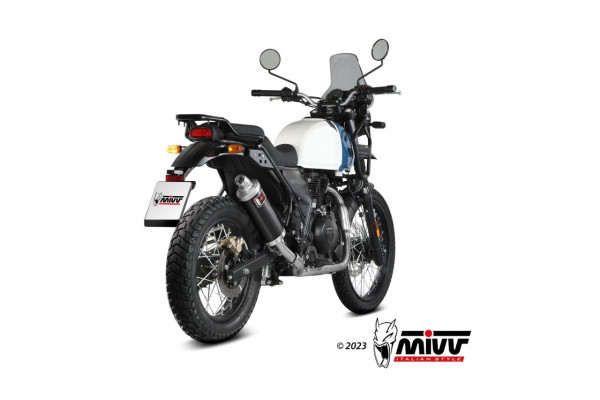 MIVV DAKAR Edelstahl Schwarz passend für Royal Enfield Himalayan 411 22-23