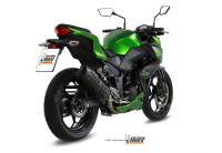 MIVV Suono Endschalldämpfer Edelstahl Schwarz passend für Kawasaki Ninja 300, Z 300 MIVV Suono Endschalldämpfer Edelstahl Schwarz passend für Kawasaki Ninja 300, Z 300
