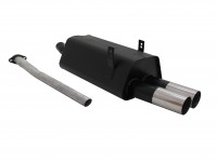 Novus Sportauspuff passend für BMW 3er E36 320 / 323 2x76mm RL-Design Novus Sportauspuff passend für BMW 3er E36 320 / 323 2x76mm RL-Design