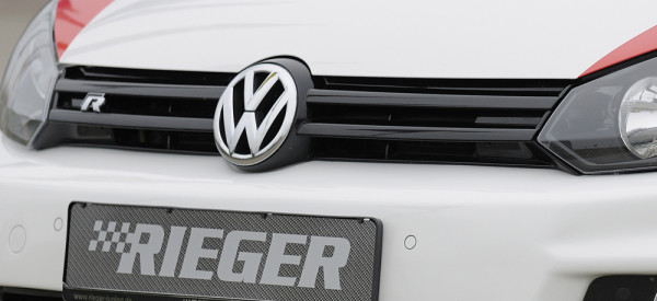Kühlergrill VW Golf 6 R glanz schwarz für VW Golf 6 GTD 5-tür.