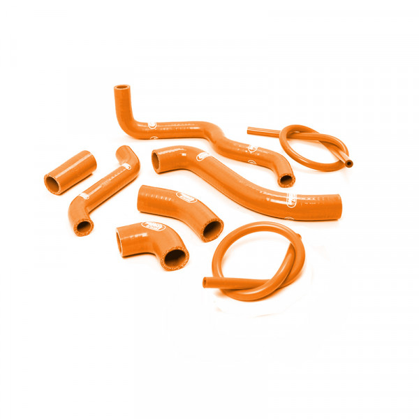 SAMCO SPORT Siliconschlauch Kit orange für Aprilia RSV1000 RSV1000 Tuono Modelljahr 1998-2005