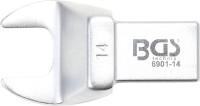 BGS Einsteck-Maulschlüssel 14 mm Aufnahme 14 x 18 mm BGS Einsteck-Maulschlüssel 14 mm Aufnahme 14 x 18 mm