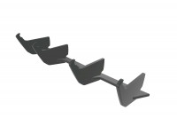 Racing Diffusor / Heckansatz passend für VW Golf 7 (Typ AU) Variant R-Line Racing Diffusor / Heckansatz passend für VW Golf 7 (Typ AU) Variant R-Line