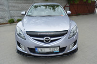 Front Ansatz Für MAZDA 6 MK2 SPORT HATCH (GH-SERIES) Vor Facelift Schwarz Hochglanz