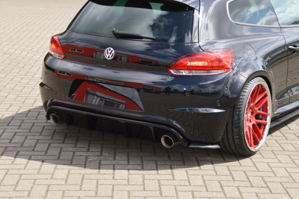 Heckdiffusor Einsatz in flacher Ausführung passend für VW Scirocco R 13