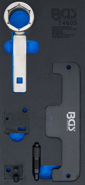 Werkstattwageneinlage 1/3: Motor-Einstellwerkzeug-Satz passend für VAG / Porsche 6- und 8-Zylinder