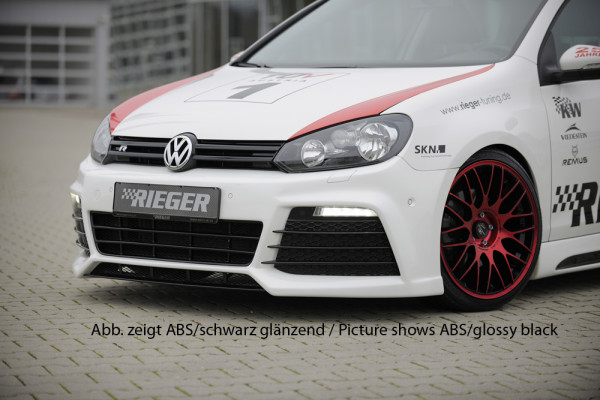 Rieger Lüftungsgitter matt schwarz für VW Golf 6 3-tür.