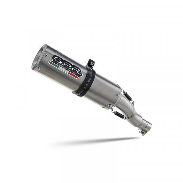 GPR M3 Titanium Natural Slip-On Auspuff passend für BMW R 1250 R/RS 2021-2024