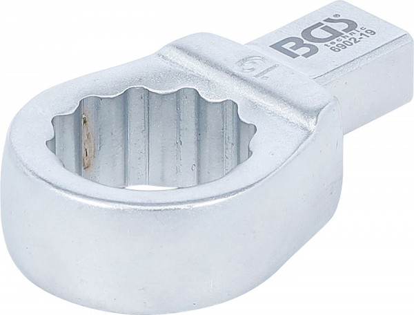 BGS Einsteck-Ringschlüssel 19 mm Aufnahme 9 x 12 mm