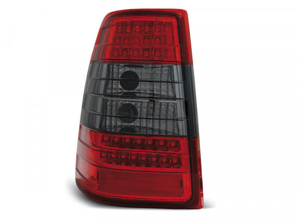 LED Rücklichter rot getönt passend für Mercedes W124 E-Klasse Kombi 09.85-95