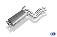 FOX Vorschalldämpfer aus Edelstahl passend für BMW E34 520i FOX Vorschalldämpfer aus Edelstahl passend für BMW E34 520i