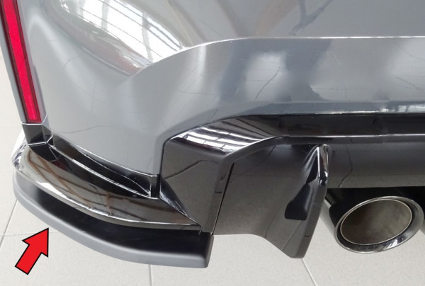 Rieger Heckschürzenansatz seitlich links passend für BMW 3er G80 M3 CS Limousine ab 01/2023