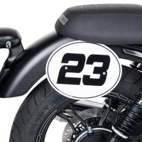 Barracuda Nummerntafel passend für Moto Guzzi V7 II Barracuda Nummerntafel passend für Moto Guzzi V7 II