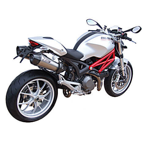 ZARD Ducati Monster 696/1100, 09-, + Kat. E-geprüft