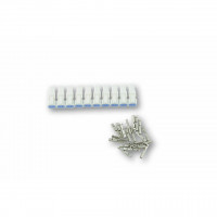 SHIN YO 2 Pin Mini-Stecker männlich spritzwassergeschützt – 10er Set SHIN YO 2 Pin Mini-Stecker männlich spritzwassergeschützt – 10er Set