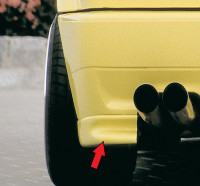 Rieger Heckansatz passend für VW Corrado (53I) Coupé 88–95 Rieger Heckansatz passend für VW Corrado (53I) Coupé 88–95