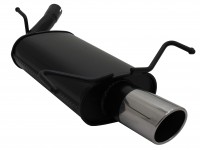 Novus Sportauspuff passend für Opel Corsa C 1x90mm SR-Design Novus Sportauspuff passend für Opel Corsa C 1x90mm SR-Design