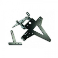 Kennzeichenhalter passend für Yamaha FZ6/Fazer S2 (04-10) verstellbar schwarz inkl. Reflektorhalter Kennzeichenhalter passend für Yamaha FZ6/Fazer S2 (04-10) verstellbar schwarz inkl. Reflektorhalter