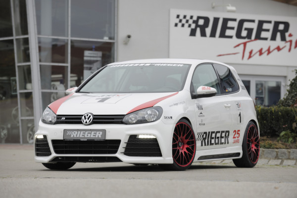 Rieger Spoilerstoßstange für VW Golf 6 GTD 3-tür.