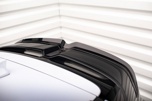 Spoiler CAP Für Hyundai Kona N Mk1 Schwarz Hochglanz