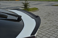 Spoiler CAP Für Honda Civic Mk9 Facelift Schwarz Hochglanz
