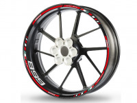 Felgenrandaufkleber passend für Ducati Panigale 959 rot-matt Felgenrandaufkleber passend für Ducati Panigale 959 rot-matt