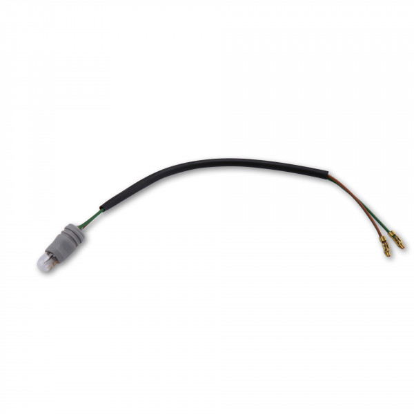 Standlichtbirne mit Kabel für Ellipsoidscheinwerfer + 223-310/311/312, 12V/3W E-geprüft