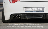 Rieger Heckansatz carbon look für BMW Z4 (E85) Roadster 01.06-03.09 (ab Facelift)