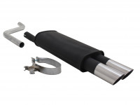 Novus Sportauspuff passend für VW Polo 2/3 86C 2x76mm MS-Design Novus Sportauspuff passend für VW Polo 2/3 86C 2x76mm MS-Design