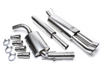 TA Technix Edelstahlanlage 2x76mm DTM passend für VW Golf III TA Technix Edelstahlanlage 2x76mm DTM passend für VW Golf III