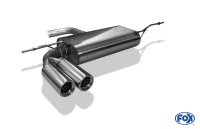 FOX Endschalldämpfer 2x76 Typ 13 passend für Audi A3 8P (3-Türer) FOX Endschalldämpfer 2x76 Typ 13 passend für Audi A3 8P (3-Türer)