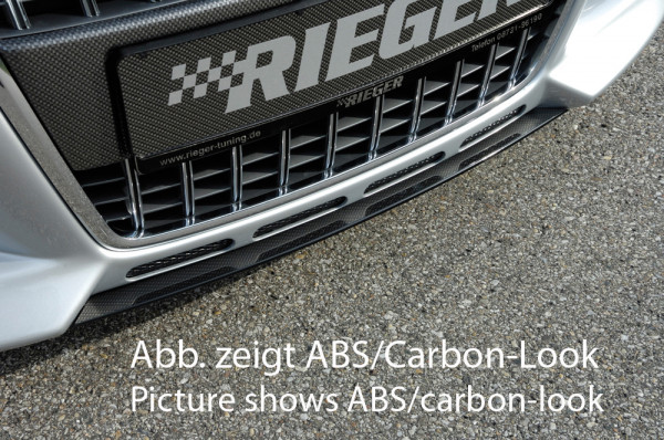 Rieger Spoilerschwert matt schwarz für Audi A3 (8P) 3-tür. 06.05-06.08