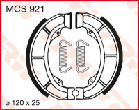 Bremsbacken MCS921 passend für Suzuki & Derbi Roller Bremsbacken MCS921 passend für Suzuki & Derbi Roller