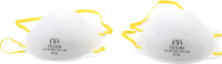 Atemschutzmasken FFP1 ohne Ventil 2-teilig Atemschutzmasken FFP1 ohne Ventil 2-teilig