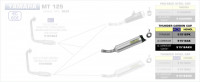 Arrow Street Thunder Endschalldämpfer passend für Yamaha YZF-R 125 / MT 125 Arrow Street Thunder Endschalldämpfer passend für Yamaha YZF-R 125 / MT 125