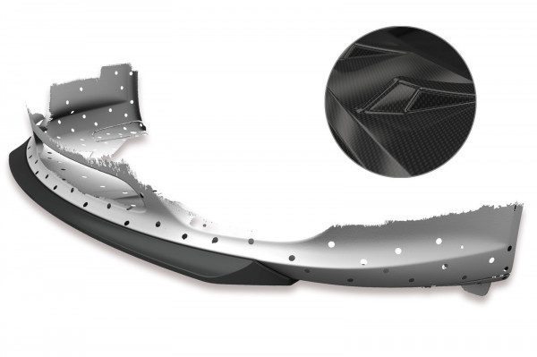 Cup-Spoilerlippe passend für Porsche Boxster 987 mit ABE