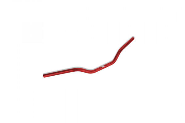 BARRACUDA Superbike Lenker Aluminium 22 mm rot passend für Motorräder mit 22 mm Lenkeraufnahme